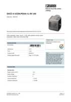 Datasheet for Phoenix Contact 1527919, EAN: 4017918980993