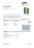 Datasheet for Phoenix Contact 2280297, EAN: 4017918054403