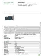 Datasheet for Schneider Electric ZB4BW041, EAN: 3389110891843