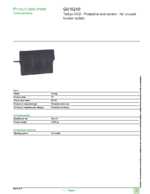 Datasheet for Schneider Electric GV1G10, EAN: 3389110212587