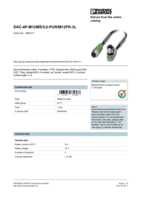 Datasheet for Phoenix Contact 1681211, EAN: 4017918331368
