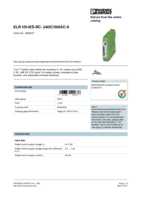 Datasheet for Phoenix Contact 2900421, EAN: 4046356504676 Datasheet for Phoenix Contact 2900421, EAN: 4046356504676