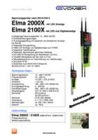 Datasheet for Elma 2000A, EAN: 5706445140046