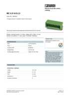 Datasheet for Phoenix Contact 1881503, EAN: 4017918156749
