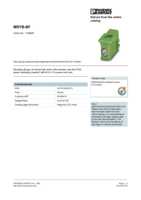 Datasheet for Phoenix Contact 1759981, EAN: 4017918030773