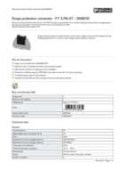 Datasheet for Phoenix Contact 2858030, EAN: 4017918878030