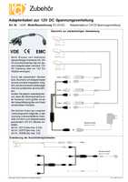 Datasheet for VideoComponents VC-DC/DC