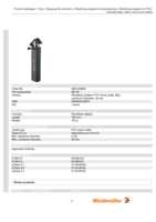Datasheet for Weidmüller 9001540000, EAN: 4008190138271