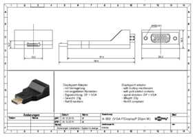 Datasheet for Goobay 63489, EAN: 4040849634895