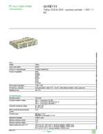 Datasheet for Schneider Electric GVAE113, EAN: 3389110346633
