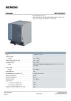 Datasheet for Siemens 6EP13363BA10, EAN: 4025515152583