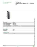 Datasheet for Schneider Electric VW3G4104, EAN: 3389110688474