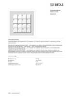 Datasheet for Siedle 200036516-00, EAN: 4015739365166
