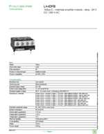 Datasheet for Schneider Electric LA4DFB, EAN: 3389110236378