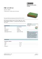Datasheet for Phoenix Contact 1952270, EAN: 4017918942861