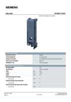 Datasheet for Siemens 3RV29277AA00, EAN: 4011209779259 Datasheet for Siemens 3RV29277AA00, EAN: 4011209779259