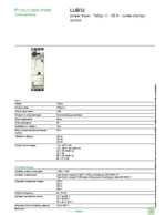 Datasheet for Schneider Electric LUB32, EAN: 3389110362787 Datasheet for Schneider Electric LUB32, EAN: 3389110362787
