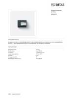 Datasheet for Siedle 200022390-00, EAN: 4015739223909