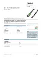 Datasheet for Phoenix Contact 1500732, EAN: 4017918618124 Datasheet for Phoenix Contact 1500732, EAN: 4017918618124