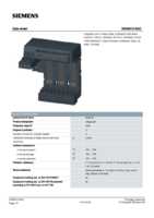 Datasheet for Siemens 3RA68128AC, EAN: 4011209745575 Datasheet for Siemens 3RA68128AC, EAN: 4011209745575