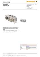 Datasheet for Weidmüller 1023240000, EAN: 4032248739417