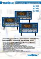 Datasheet for Chauvin Arnoux GX310, EAN: 3760171415832