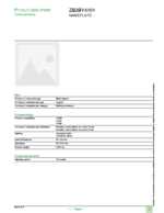 Datasheet for Schneider Electric ZB2BY4101, EAN: 3389110614855
