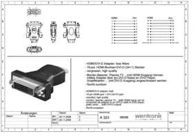 Datasheet for Goobay 68098, EAN: 4040849680984