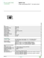 Datasheet for Schneider Electric XENT1192, EAN: 3389110426915