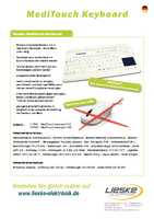 Datasheet for Baaske Medical 2006723