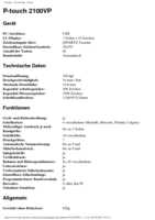 Datasheet for Honeywell 3320g-4