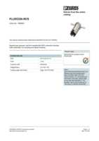 Datasheet for Phoenix Contact 1665062, EAN: 4017918127718