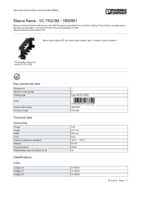 Datasheet for Phoenix Contact 1852901, EAN: 4017918133740