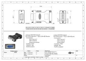 Datasheet for Goobay 68029, EAN: 4040849680298