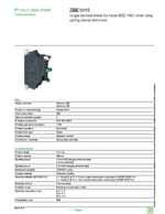 Datasheet for Schneider Electric ZBE1015, EAN: 3389119037426