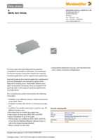 Datasheet for Weidmüller 3073120000, EAN: 4008190858056