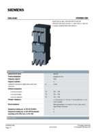 Datasheet for Siemens 3RA68900BA, EAN: 4011209725423 Datasheet for Siemens 3RA68900BA, EAN: 4011209725423
