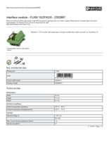 Datasheet for Phoenix Contact 2302887, EAN: 4017918941406