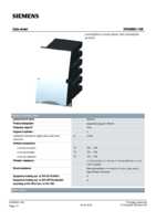 Datasheet for Siemens 3RA68901AB, EAN: 4011209725447 Datasheet for Siemens 3RA68901AB, EAN: 4011209725447