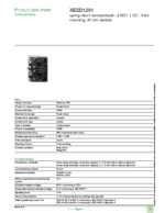 Datasheet for Schneider Electric XESD1291, EAN: 3389110641127