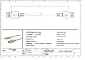 Datasheet for Goobay 68621, EAN: 4040849686214