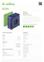 Datasheet for Spelsberg 97700201, EAN: 4013902200078