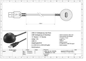 Datasheet for Goobay 68913, EAN: 4040849689130