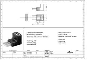 Datasheet for Goobay 68920, EAN: 4040849689208