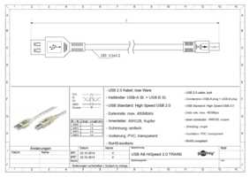 Datasheet for Goobay 68973, EAN: 4040849689734