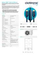 Datasheet for Clicktronic 70088, EAN: 4040849700880