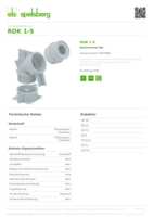 Datasheet for Spelsberg 97072001, EAN: 4013902926527 Datasheet for Spelsberg 97072001, EAN: 4013902926527