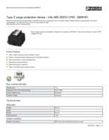 Datasheet for Phoenix Contact 2859181, EAN: 4017918911218