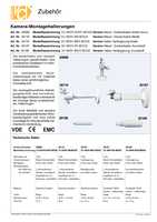 Datasheet for VideoComponents VC-WDH-3M-BEIGE