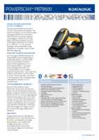 Datasheet for Datalogic CHR-P090